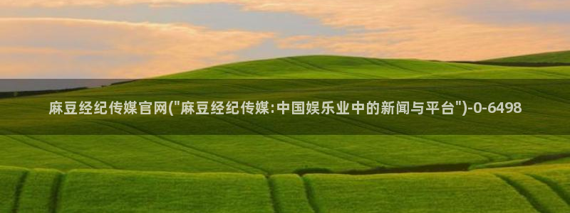 台湾麻豆传媒官网:麻豆经纪传媒官网(\